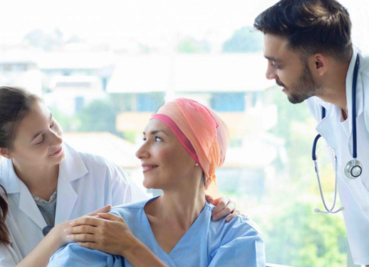 doctor and patient happy together image